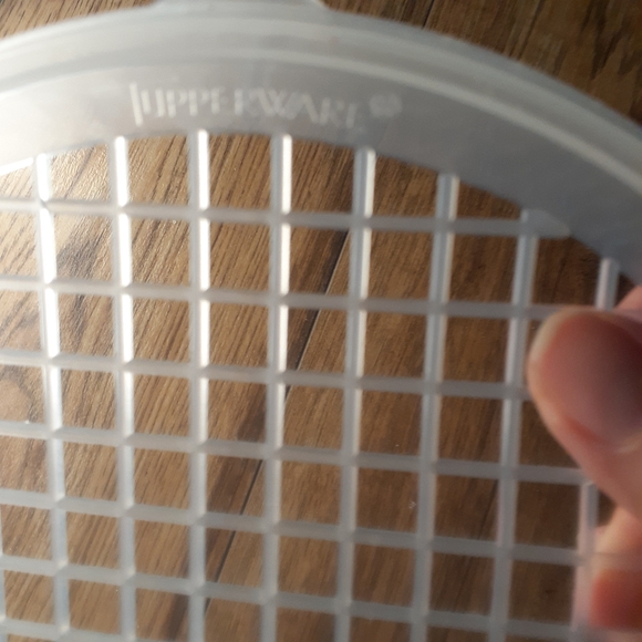 Vtg 516 Tupperware 9" Round Lid 339  Colander Strainer Lid - Picture 4 of 14